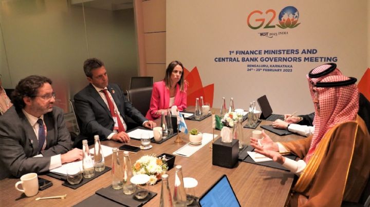 La neuquina Tanya Bertoldi formó parte de la delegación argentina en la reunión de Finanzas del G20