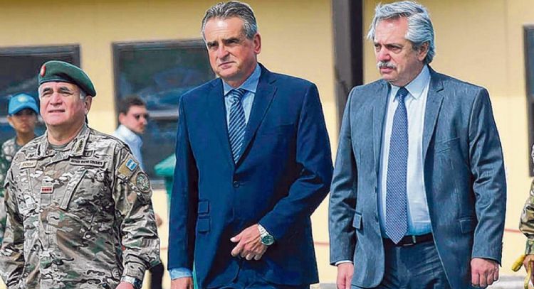 Agustín Rossi criticó la propuesta de Bullrich de sacar al ejército a las calles