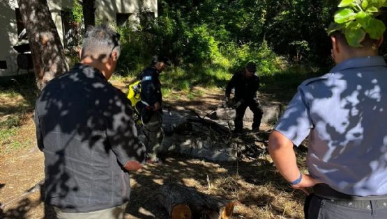 Preocupación por fogones mal apagados y rastros de Paint Ball en la Isla Huemul