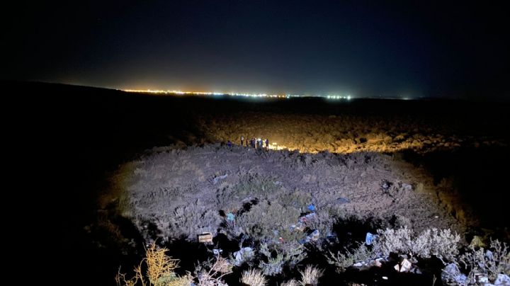Encontraron el cuerpo de una mujer semi enterrado en la meseta de Neuquén