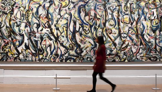 La policía de Bulgaria encontró una obra previamente desconocida de Jackson Pollock en una redada