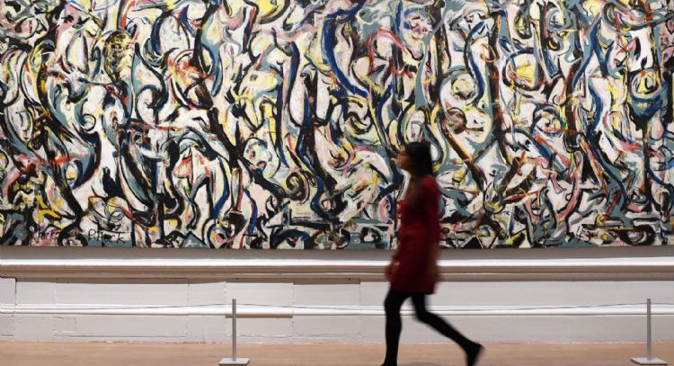 La policía de Bulgaria encontró una obra previamente desconocida de Jackson Pollock en una redada