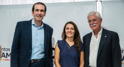 Dirigentes nacionales de Juntos por el Cambio respaldaron la candidatura de Pablo Cervi