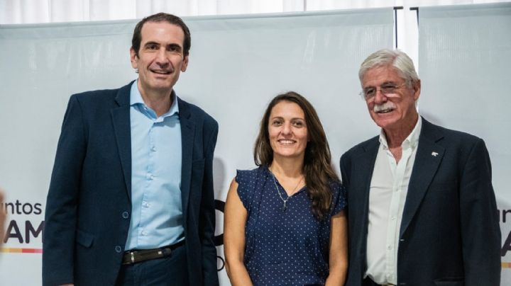 Dirigentes nacionales de Juntos por el Cambio respaldaron la candidatura de Pablo Cervi