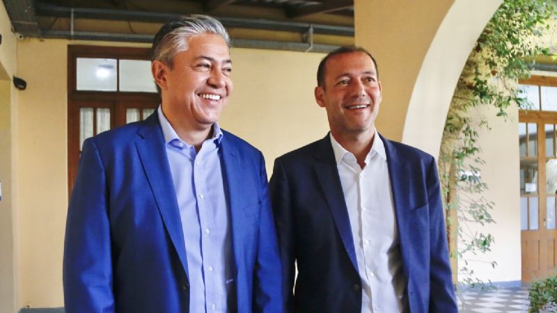 Omar Gutiérrez y Rolando Figueroa felicitaron a Milei por el triunfo electoral