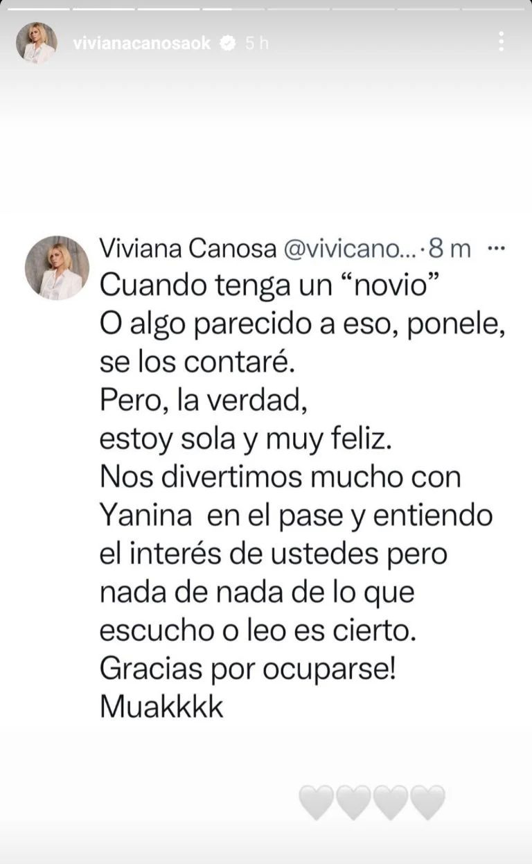 Viviana Canosa Martina La Nación+