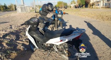 Recuperaron una moto robada que dejaron abandonada en el oeste de Neuquén