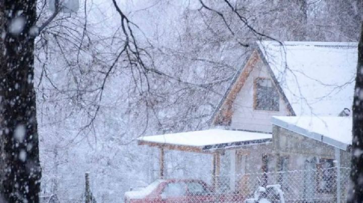 Alerta amarilla por nevadas en la zona cordillerana de Neuquén y Río Negro