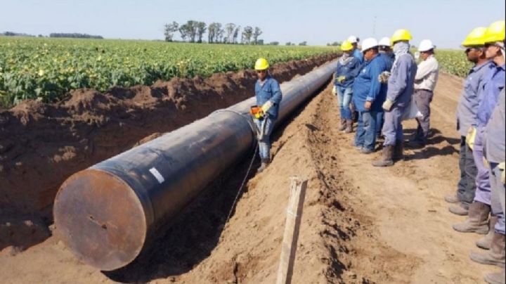 Comienza el llenado del gasoducto Néstor Kirchner y el 9 de julio será la inauguración