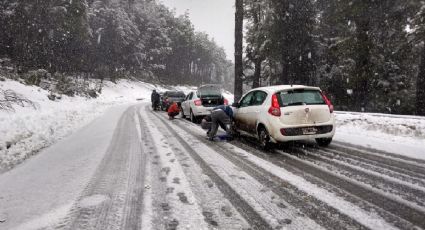 Se mantiene la alerta amarilla por nevadas en toda la provincia: rutas transitables con precaución
