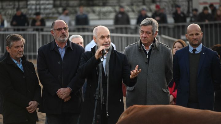 Horacio Rodríguez Larreta prometió "una política muy agresiva de apertura de mercados"
