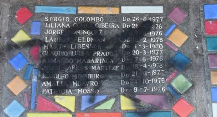 Vandalizaron placas de desaparecidos en la dictadura en escuelas de la Ciudad de Buenos Aires