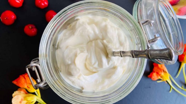 Yogur de garbanzo con 2 ingredientes: delicioso, rapidísimo de hacer y rendidor