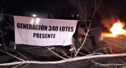 Vecinos de San Patricio del Chañar mantienen cortada la ruta a Vaca Muerta desde primeras horas