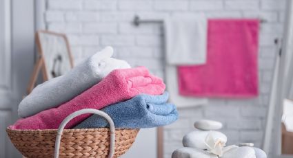 En pocos pasos y muy rápido, desinfectá las toallas con productos que de seguro tenés en casa