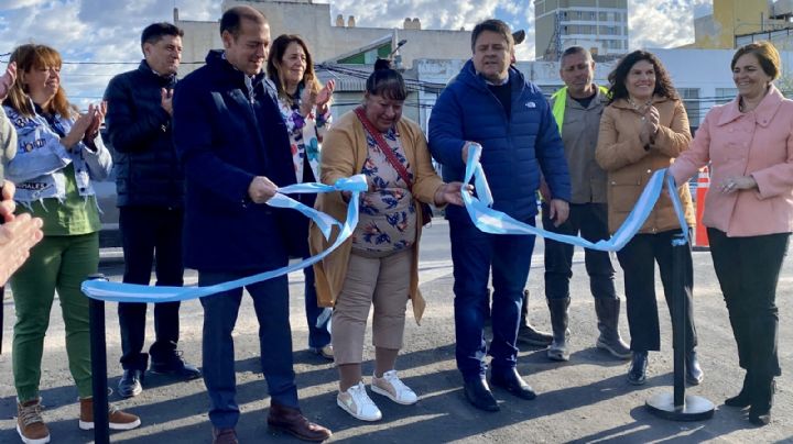 Se inauguró el nuevo cruce de Avenida Mosconi y San Luis en Neuquén capital