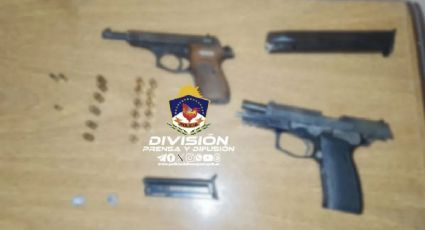 La Policía secuestró dos armas de fuego y demoró a ocho personas en Neuquén