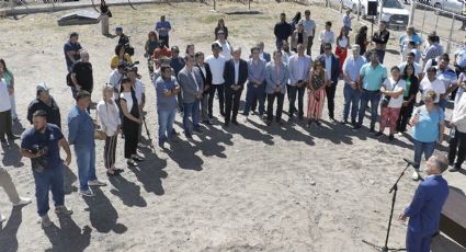 Figueroa inauguró el segundo módulo que abastecerá de agua a la localidad de Añelo