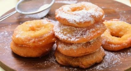 Tortas fritas de manzana: una creativa y facilísima receta que tenés que probar