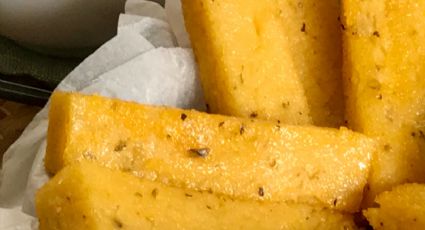 Bastoncitos de polenta: crujientes, deliciosos y muy rápidos de hacer en casa para picotear